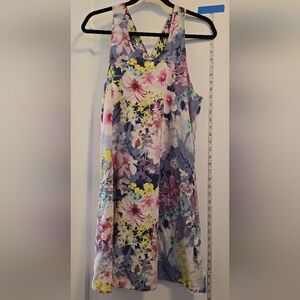 Cynthia Rowley | Floral print silk summer dress | Size 8